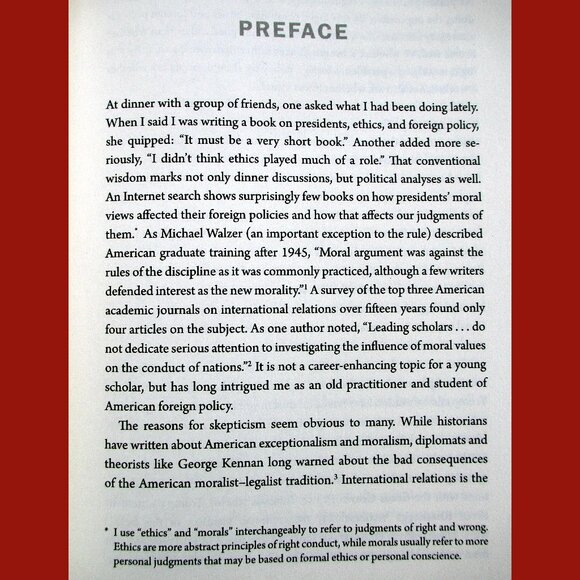 Book - Do Morals Matter? Presidents & Foreign Policy FDR to Trump, by Joseph Nye - Picture 4 of 16
